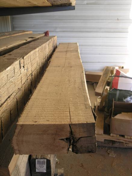 Timber for approval - end view